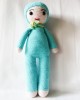 Boy Toy Amigurumi, Doll for Kids, Amigurumi Doll, Crochet Doll, 100% Organic Syrian Handmade Soft Amigurumi Toy, Amigurumi Sleeping Friend
