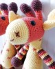 Amigurumi Giraffe Crochet Toy, Doll for Kids, Amigurumi Doll, Crochet Doll, 100% Organic Syrian Handmade Soft Amigurumi Toy, Amigurumi Sleeping Friend