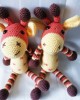 Zürafa, Çocuklar İçin Bebek, Amigurumi Bebek, Örgü Bebek, %100 Organik El Yapımı Yumuşak Amigurumi Oyuncak, Amigurumi Uyku Arkadaşı