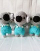 Sevimli koala , Çocuklar İçin Bebek, Amigurumi Bebek, Örgü Bebek, %100 Organik El Yapımı Yumuşak Amigurumi Oyuncak, Amigurumi Uyku Arkadaşı