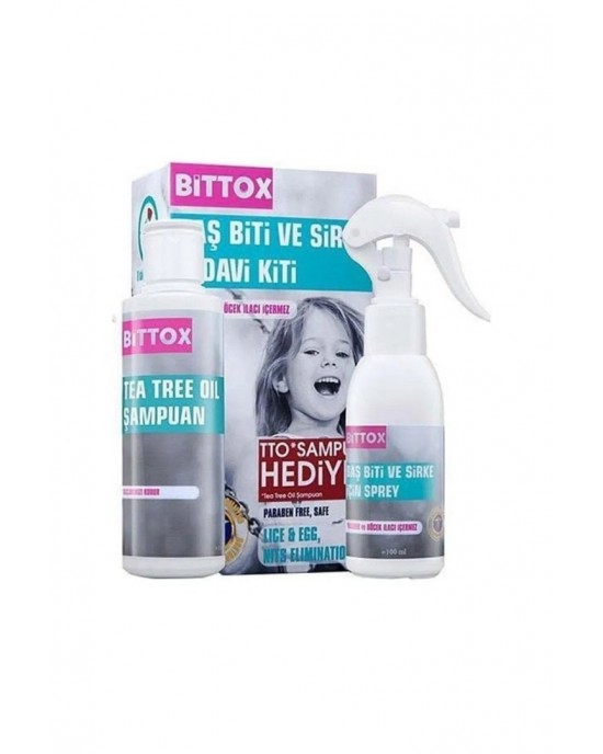 Bit Spray 100 ml + Tea Tree Oil (TTO) Şampuan Hediye Seti