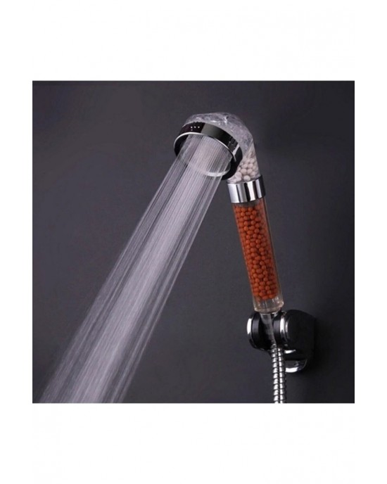 Water Saving And Purifying Shower Head with Laser-Cut Holes and Scented Water Balls