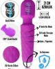 Purple Clitoris Massager with 20 Vibrating Modes: USB rechargeable, designed for targeted stimulation and heightened orgasms.