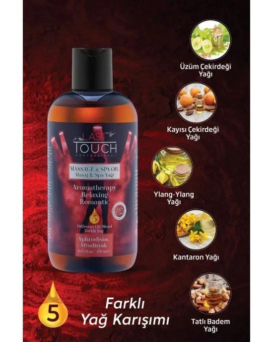 Styleturk Massage Oil Set of 4 Aphrodisiac Sensory Exotic