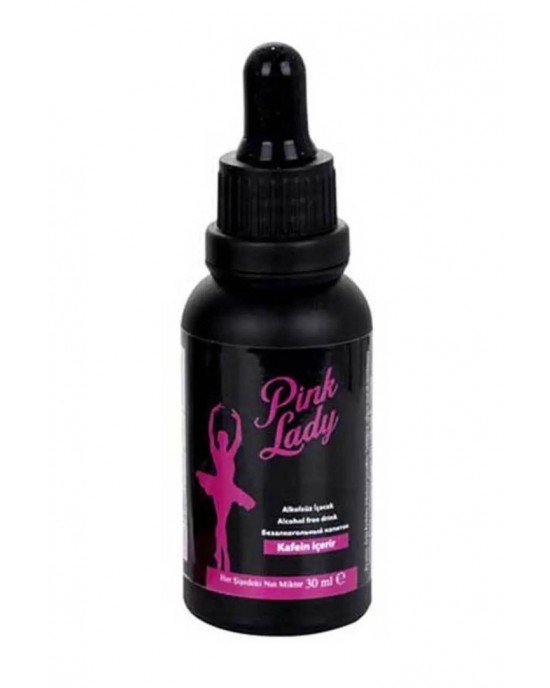 River World Pink Lady Fruit Flavored Drops - Special Energy Drink for Women (30 ml, Alcohol-Free)