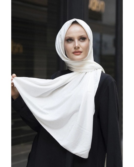 Combed Cotton Hijab - Special Cut, Long, and Seasonal Hijab for Comfort and Style