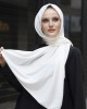  حجاب القطن الممشط - شال قطني قصة خاصة طويلة وخياطة مميزة, مناسب لجميع الأوقات