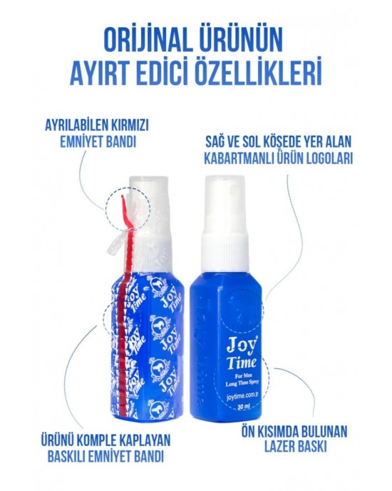 Joy Time Delay Spray 25ml - Prolong Intimacy and Boost Confidence
