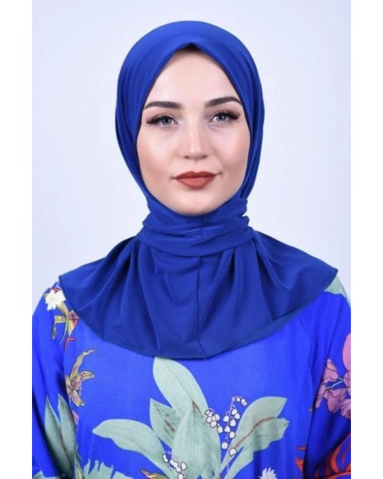 Snap Fastened Scarf Shawl - Comfortable Headwear for Daily and Special Occasions