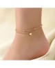 Women's Gold Colored Anklet