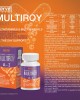 MULTIROY Multivitamins & Multimineral Tablets, Enhanced Immunity, Energy Boost, and Reduced Fatigue, 30 Tablets