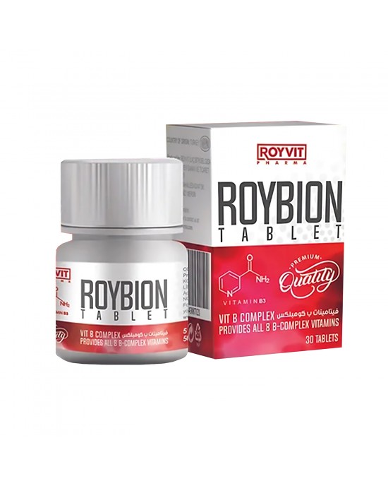 RoyBion Tablet, Vit B Complex, Provides all 8 B – Complex Vitamins, PREMIUM QUALITY, 50 Tablets