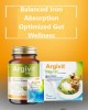 Argivit Inferrin Capsules: Iron-Boosting Lactoferrin Formula for Immune, Gut Health & Iron Regulation – 30 Capsules 200 mg