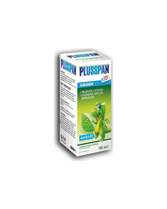 Plusspan HerbRelief Licorice Root Cough Syrup for Kids 100ml